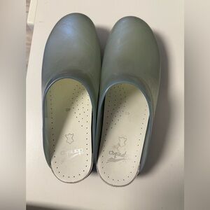 Dansko Green Mules